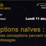 Journée d'étude : Conceptions naïves : comment ces conceptions peuvent influencer nos apprentissages ? organisée par le LEAD - CNRS UMR2022