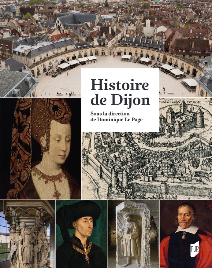 Page de couverture d'Histoire de Dijon.