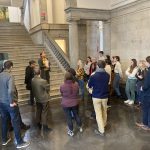 Visite de l’exposition « Les lettres séquanes » par les membres d’ARTEHIS