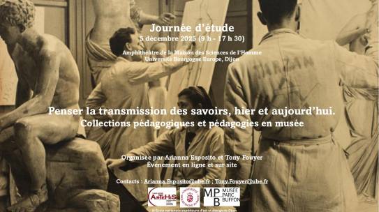 Journée d’étude : Penser la transmission des savoirs, hier et aujourd’hui