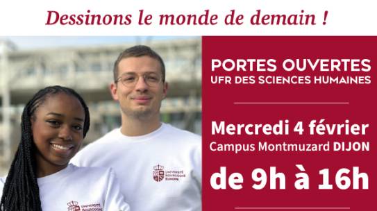 L&rsquo;UFR des Sciences Humaines ouvre ses portes